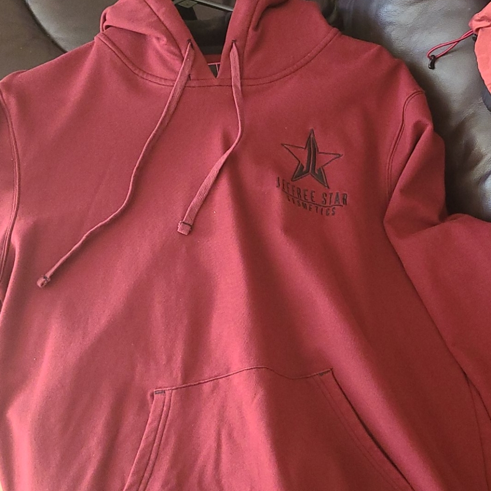 Jeffree Star Maroon Hoody